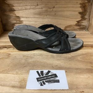 Merrell black grey outdoors summer sandals